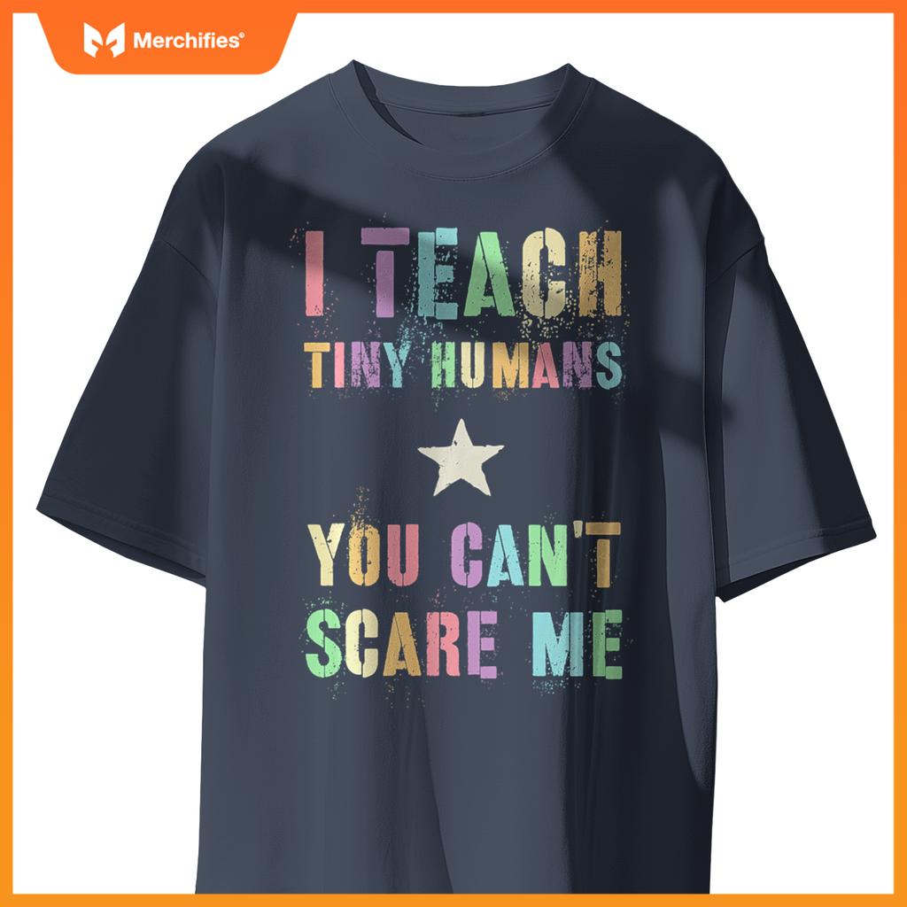 Vintage I TEACH TINY HUMANS Teacher My Superpower Love Pre-K