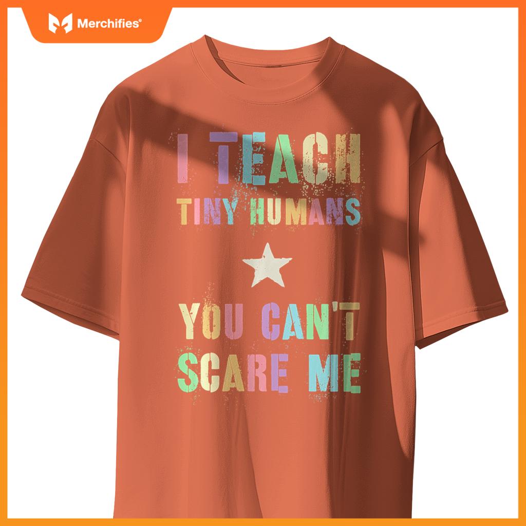 Vintage I TEACH TINY HUMANS Teacher My Superpower Love Pre-K