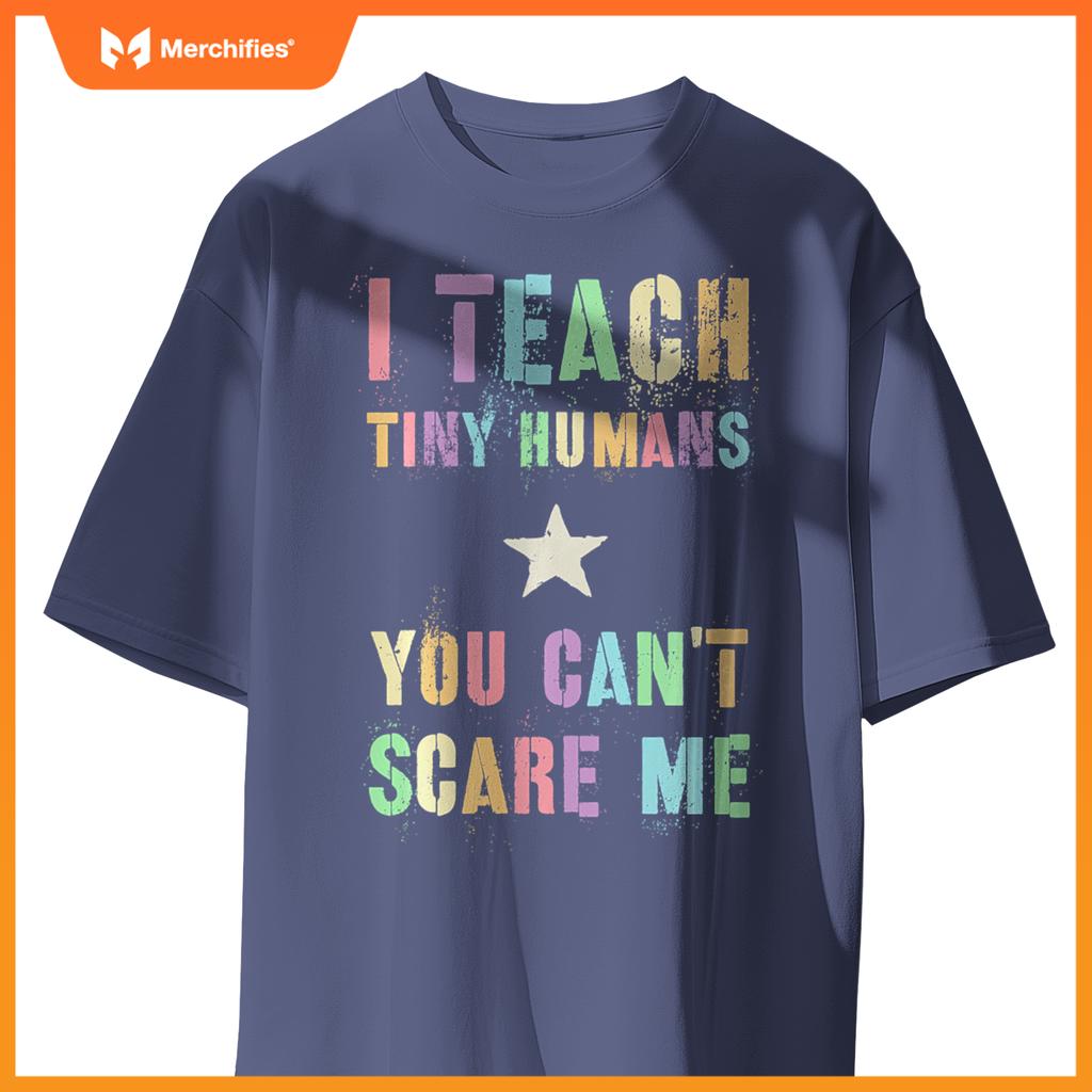 Vintage I TEACH TINY HUMANS Teacher My Superpower Love Pre-K