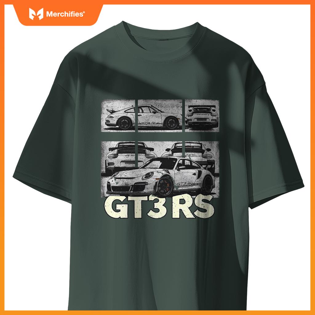 Vintage Jdm Motorsports Car Drift GT3 RS Car Comic Style T-Shirt