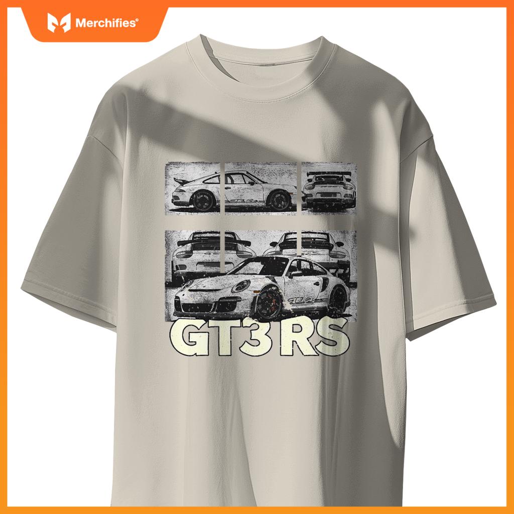 Vintage Jdm Motorsports Car Drift GT3 RS Car Comic Style T-Shirt