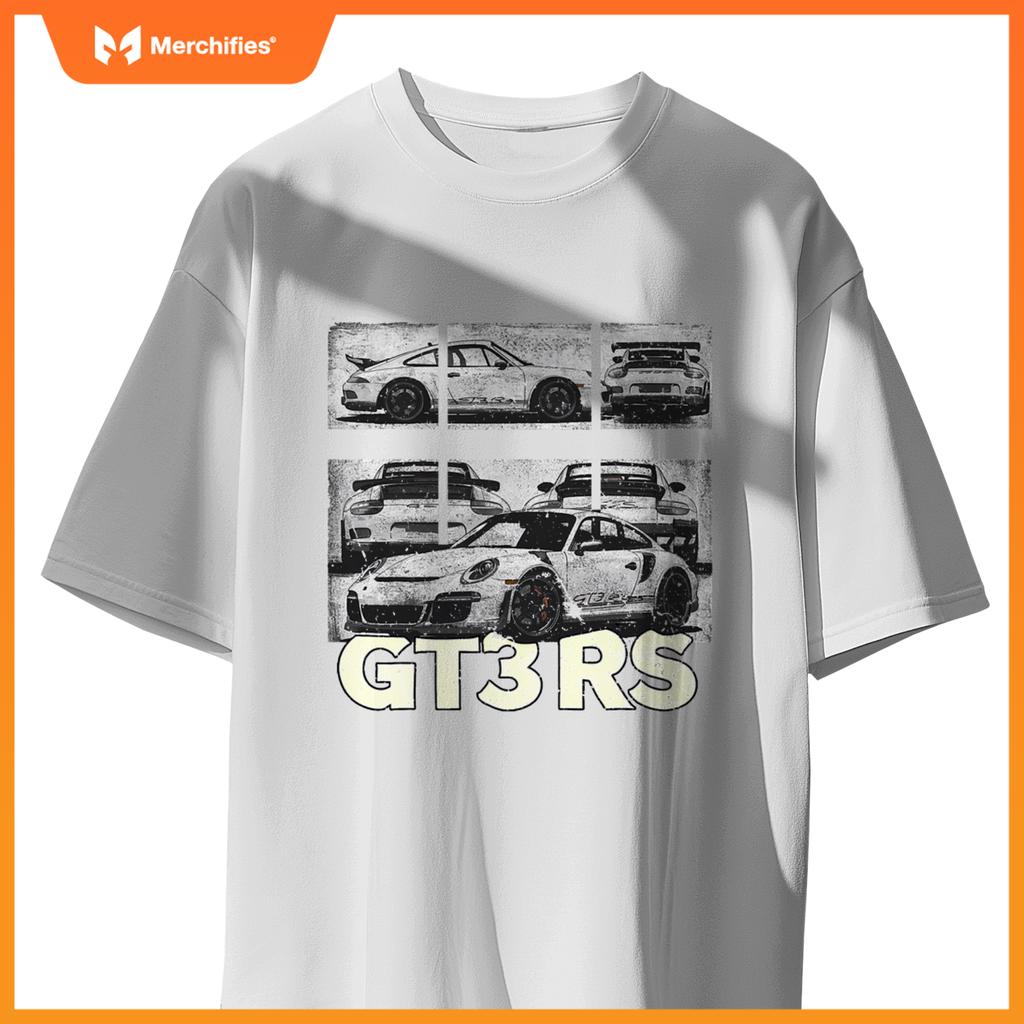 Vintage Jdm Motorsports Car Drift GT3 RS Car Comic Style T-Shirt