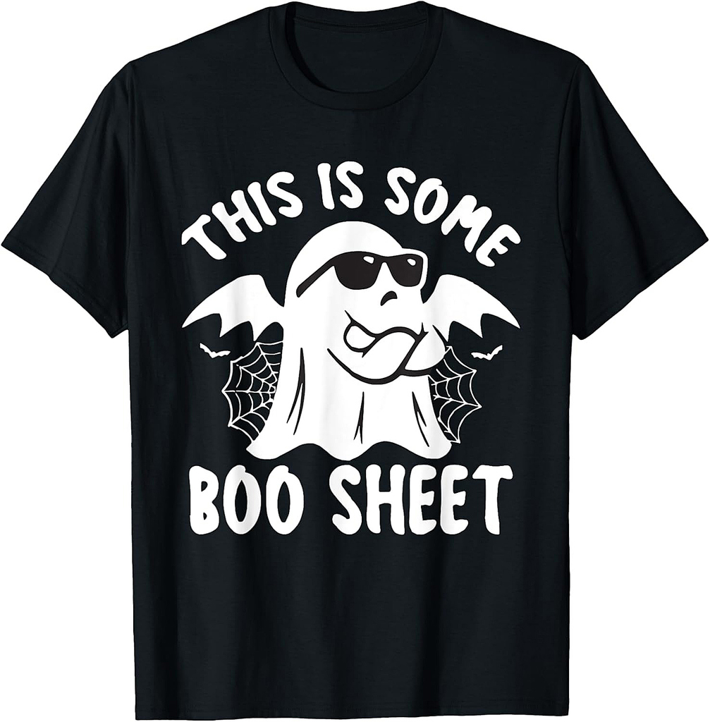 Vintage Retro This Is Some Boo Sheet Halloween Ghost Funny T-Shirt
