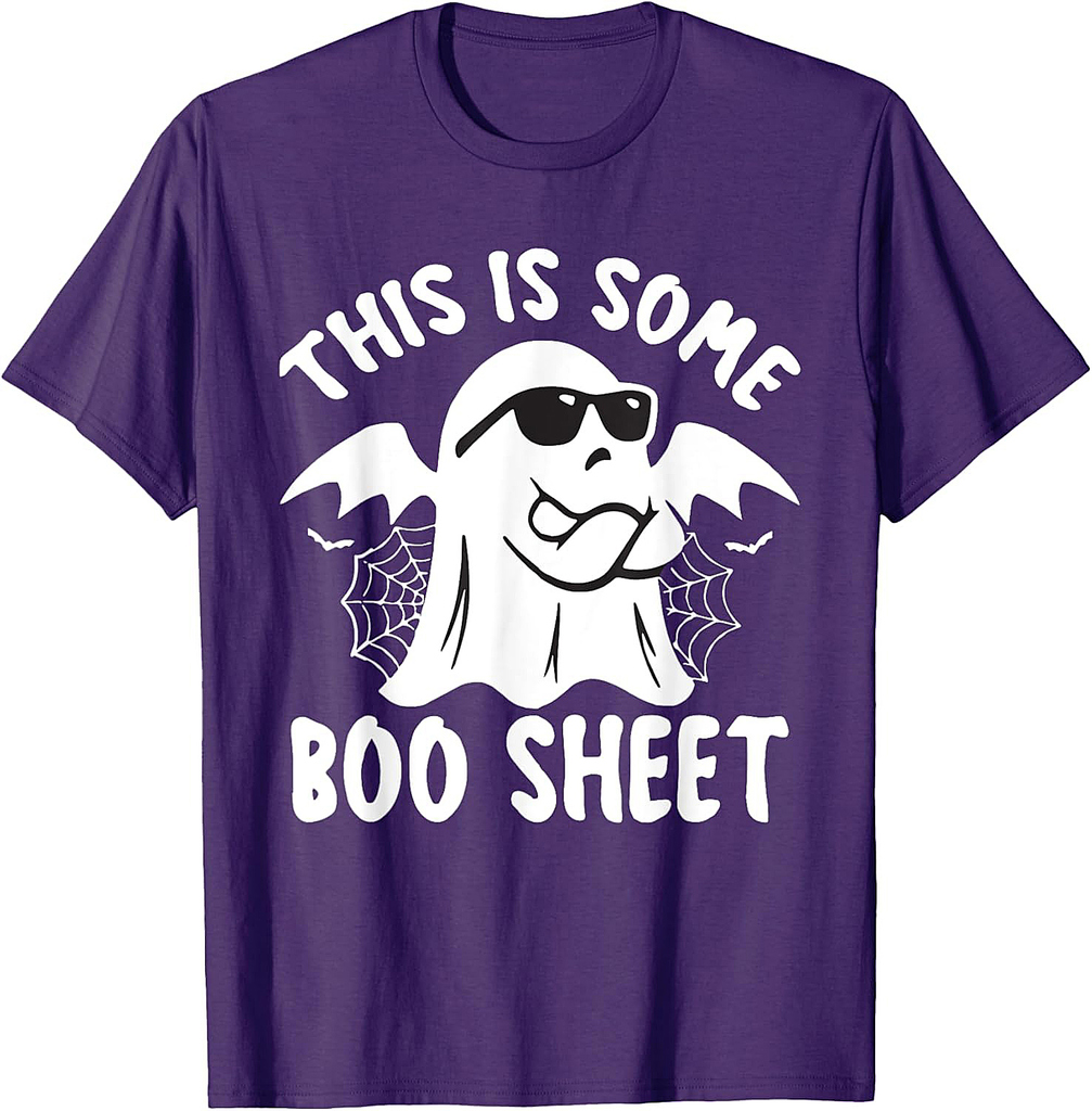 Vintage Retro This Is Some Boo Sheet Halloween Ghost Funny T-Shirt