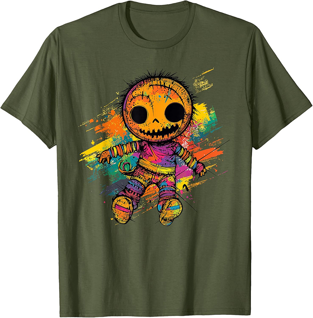 Voodoo Doll Creepy Cute Halloween T-Shirt