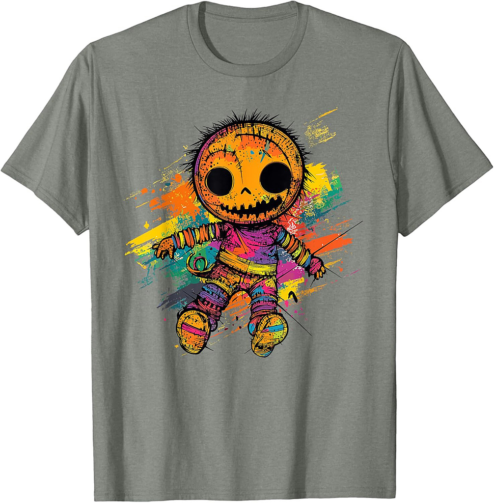 Voodoo Doll Creepy Cute Halloween T-Shirt