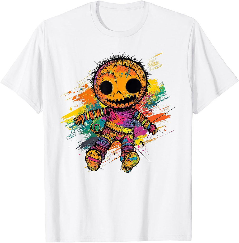 Voodoo Doll Creepy Cute Halloween T-Shirt