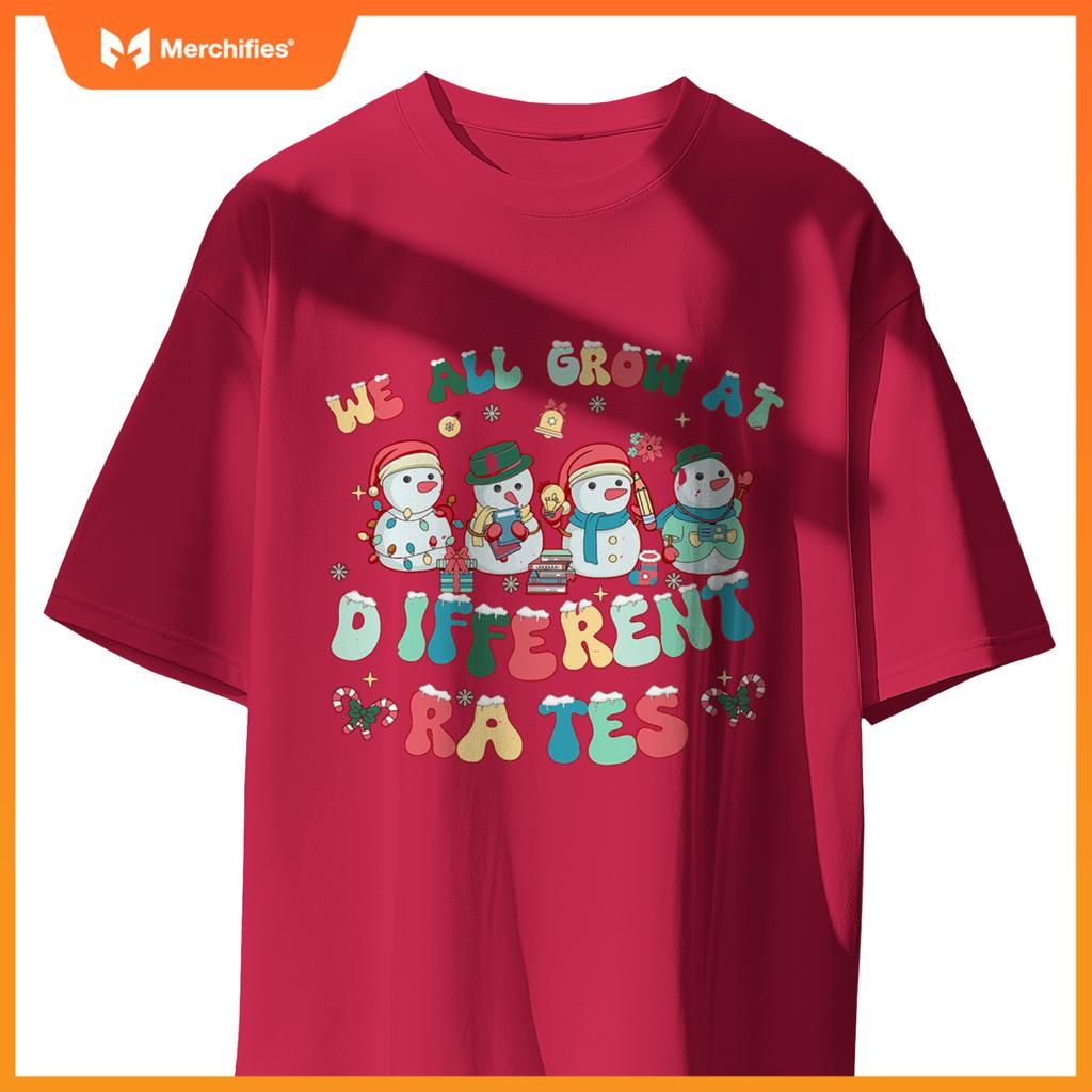 We All Grow At Different Rates SPED Teacher Christmas