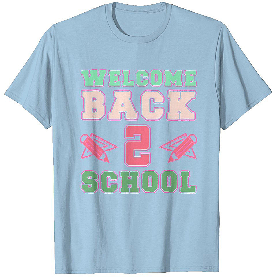 Welcome Back To School - Typography Back To School T Shirts Heavyweight T-shirt Men