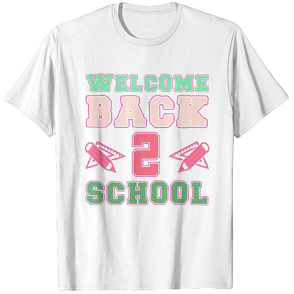 Welcome Back To School - Typography Back To School T Shirts Heavyweight T-shirt Men
