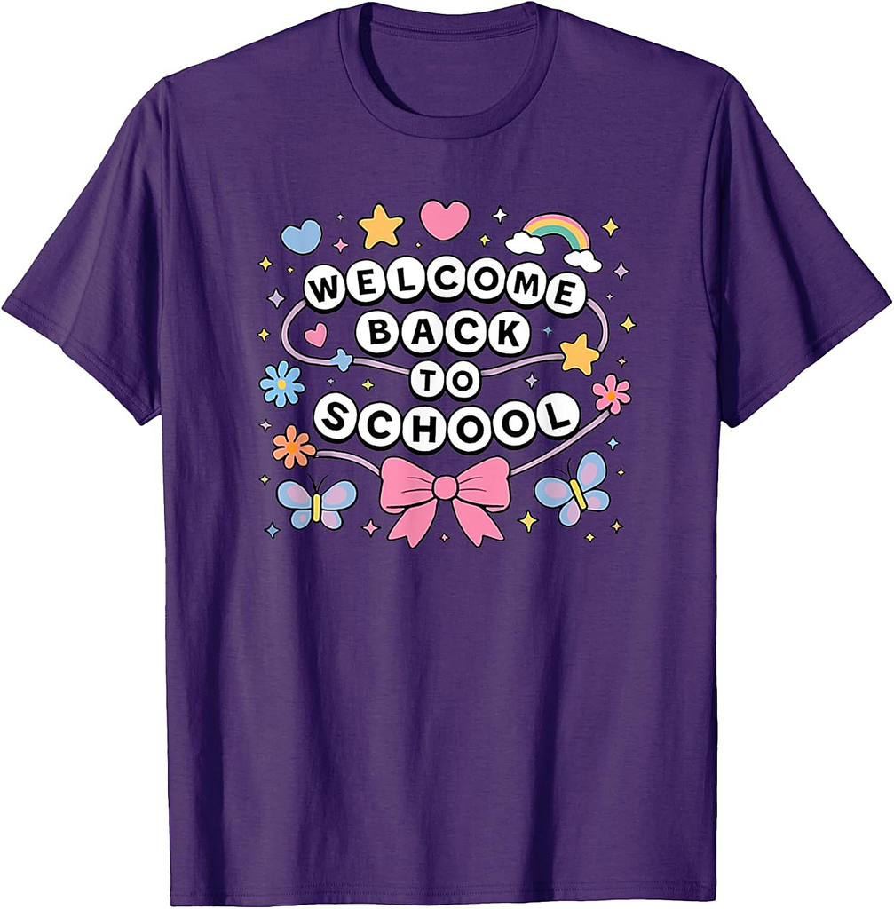 Welcome Back To School Bracelets First Day of School T-Shirt