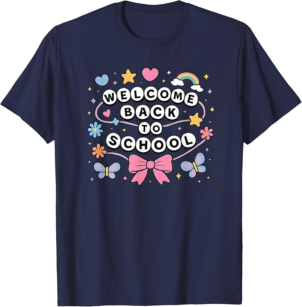 Welcome Back To School Bracelets First Day of School T-Shirt