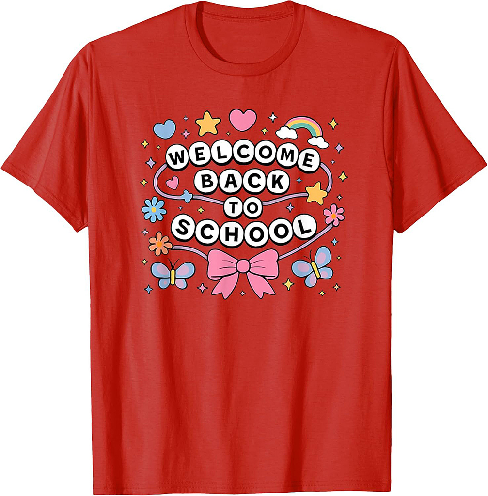 Welcome Back To School Bracelets First Day of School T-Shirt