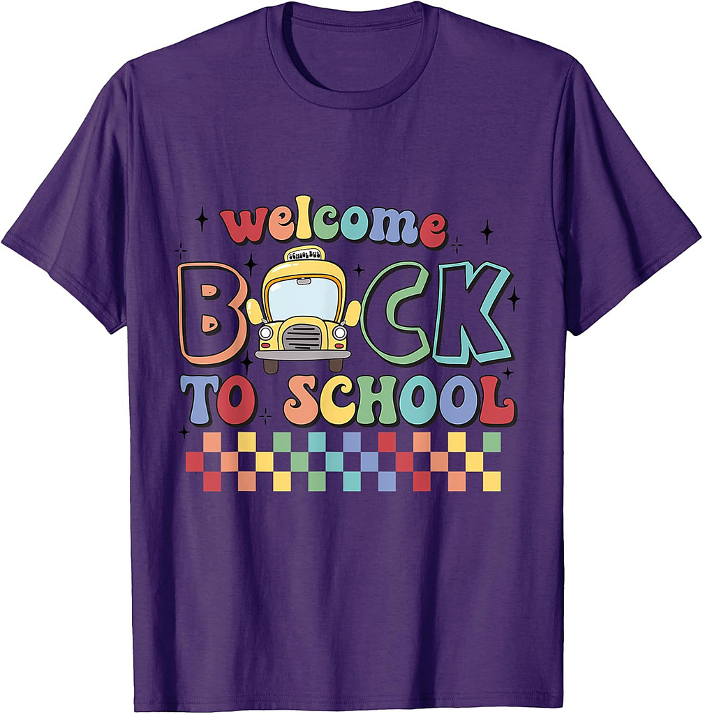 Welcome Back To School First Day Of School Teacher Student T-Shirt
