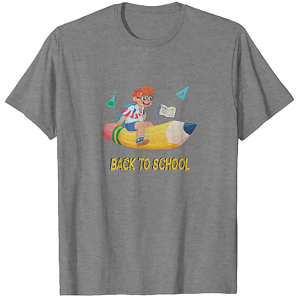 Welcome Back To School Funny Back To School T-Shirts Heavyweight T-shirt Men's