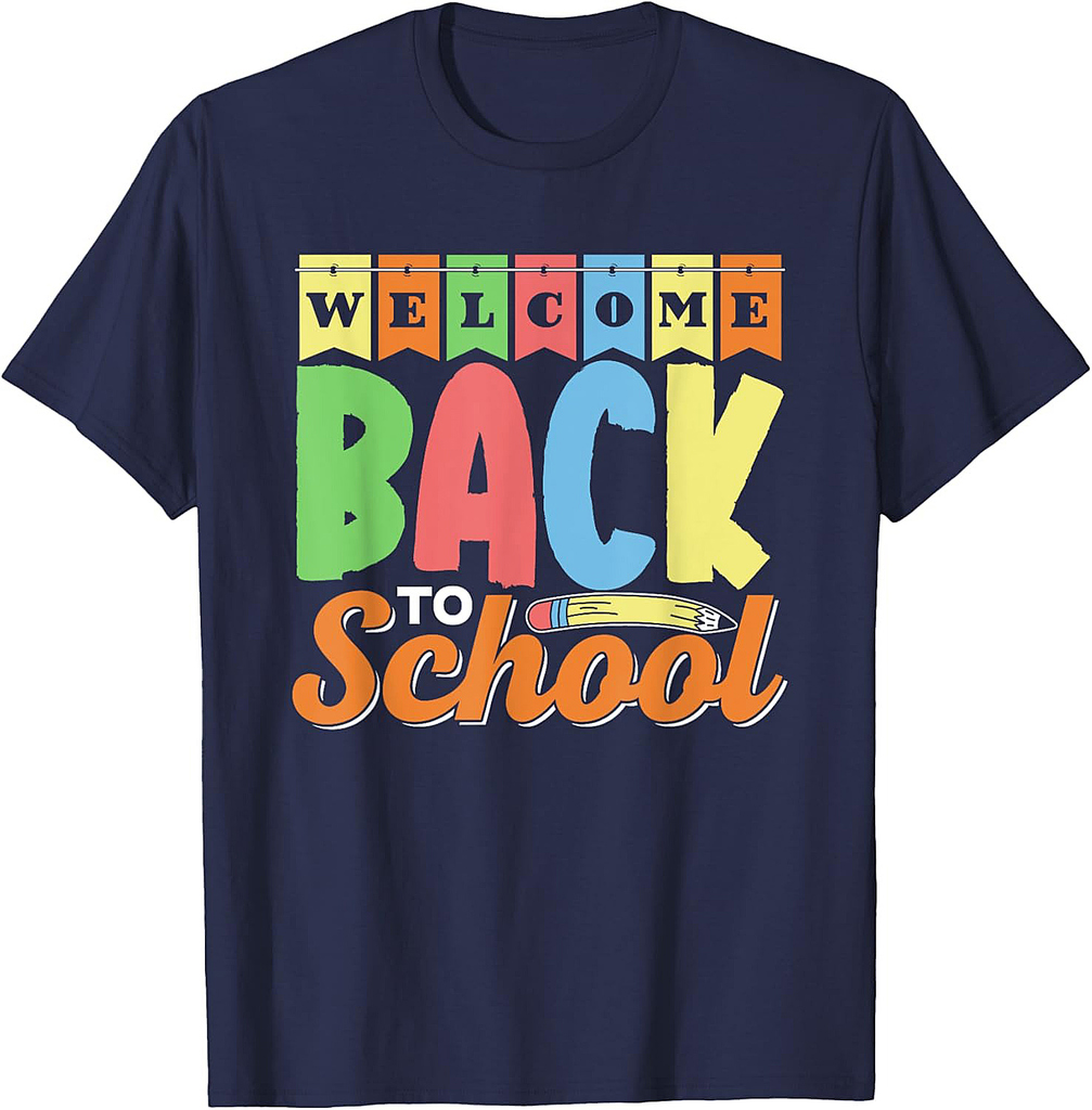 Welcome Back To School Kids Pupil Teacher Back To School T-Shirt