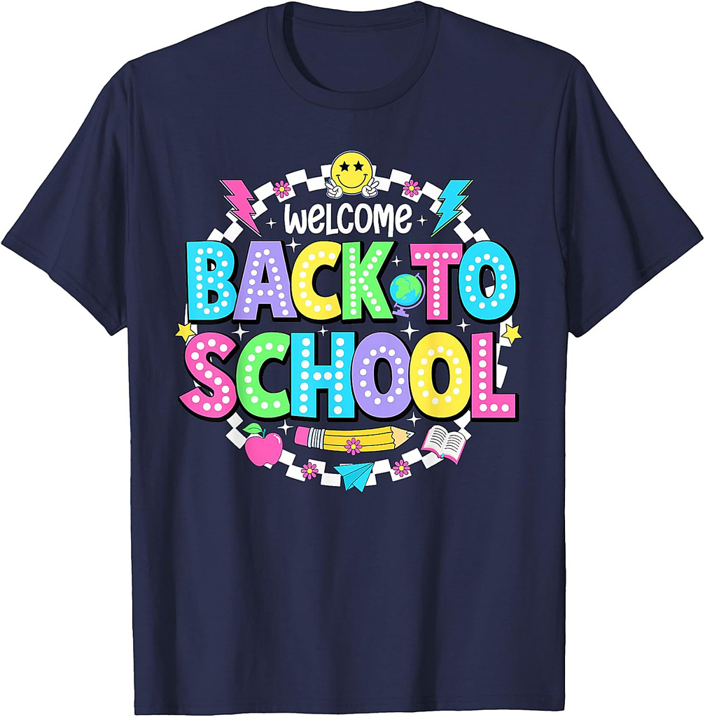 Welcome Back To School Shirts First day of school Teacher T-Shirt