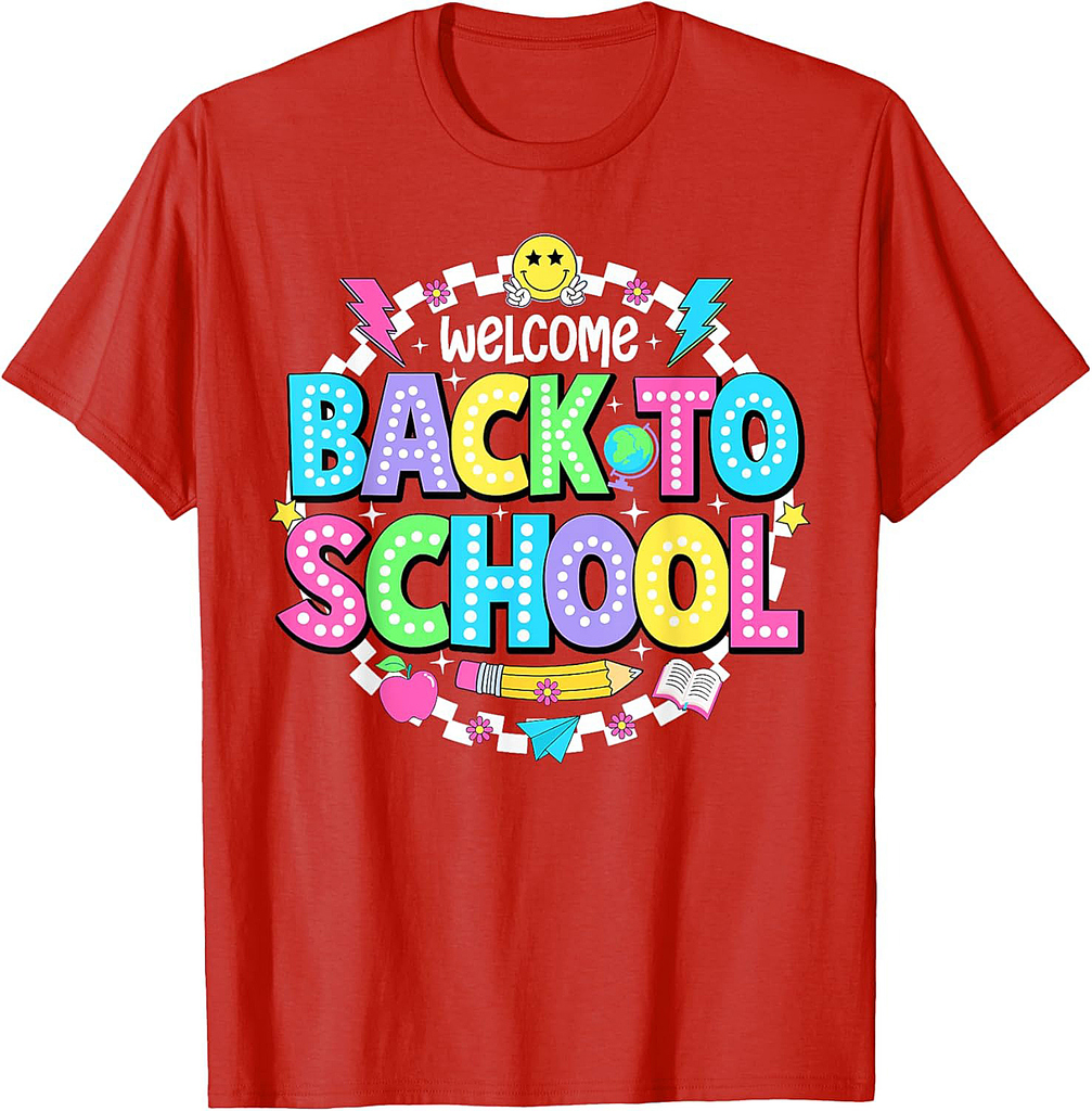 Welcome Back To School Shirts First day of school Teacher T-Shirt