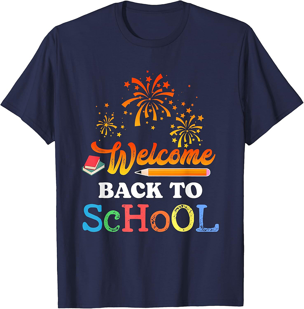 Welcome Back To School Students Education Back To School Tee T-Shirt