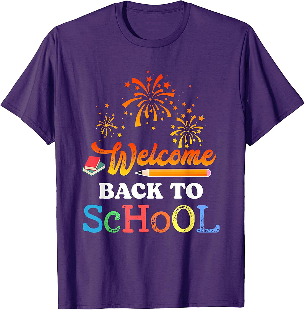 Welcome Back To School Students Education Back To School Tee T-Shirt