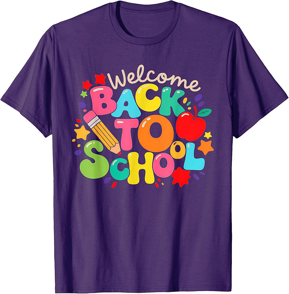 Welcome Back To School TShirt Funny Teacher Love Premium T-Shirt