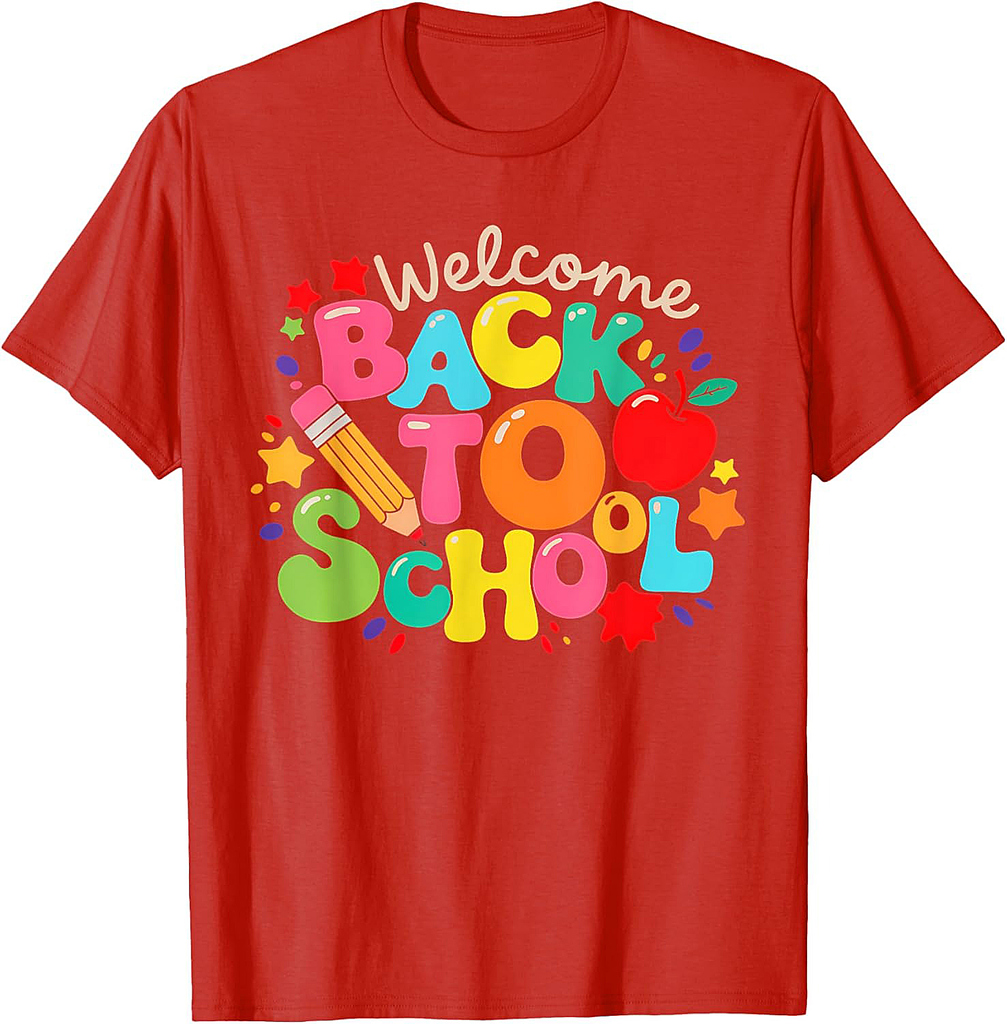 Welcome Back To School TShirt Funny Teacher Love Premium T-Shirt
