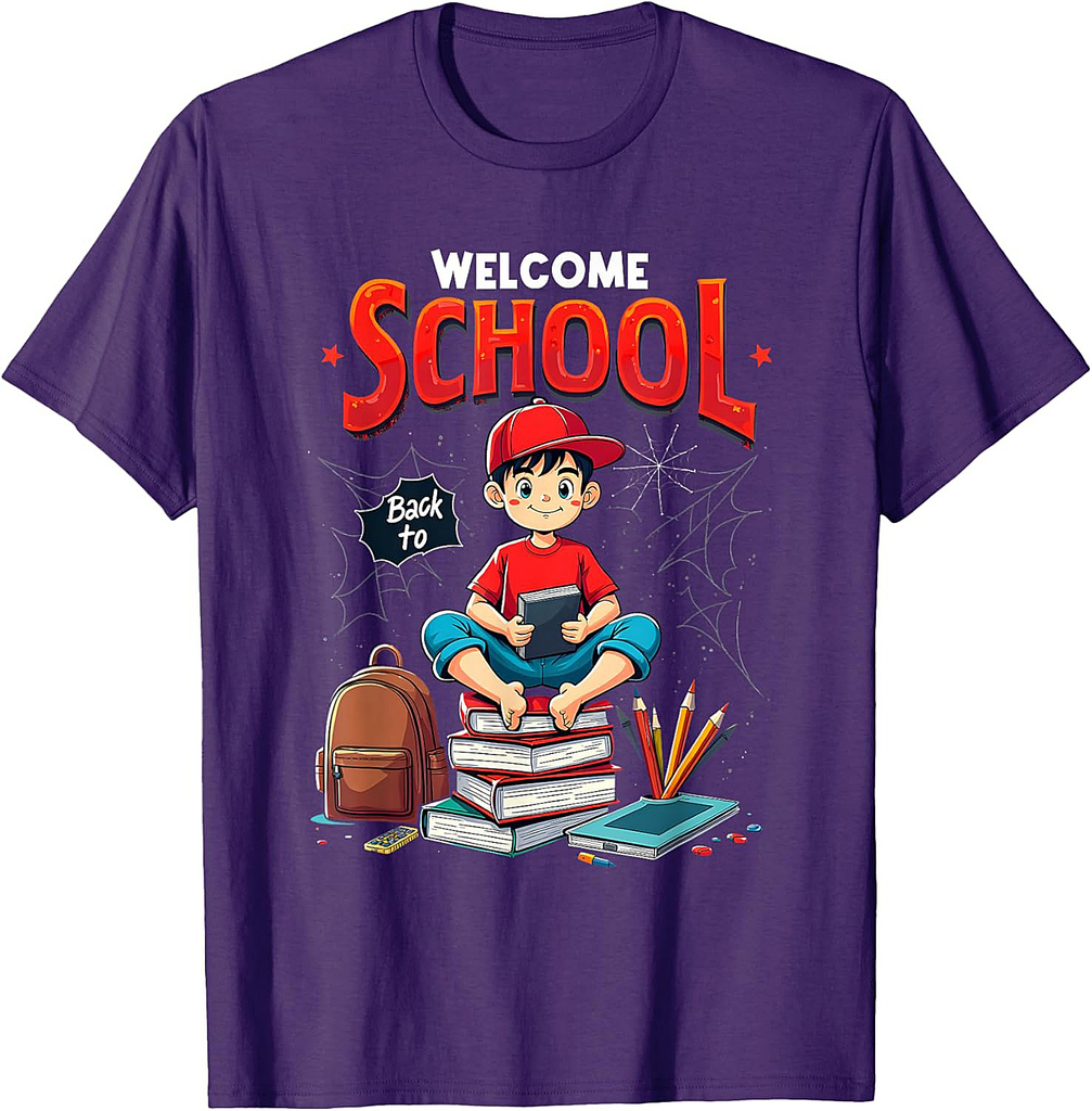Welcome Back To School Teacher Students Funny T-Shirt