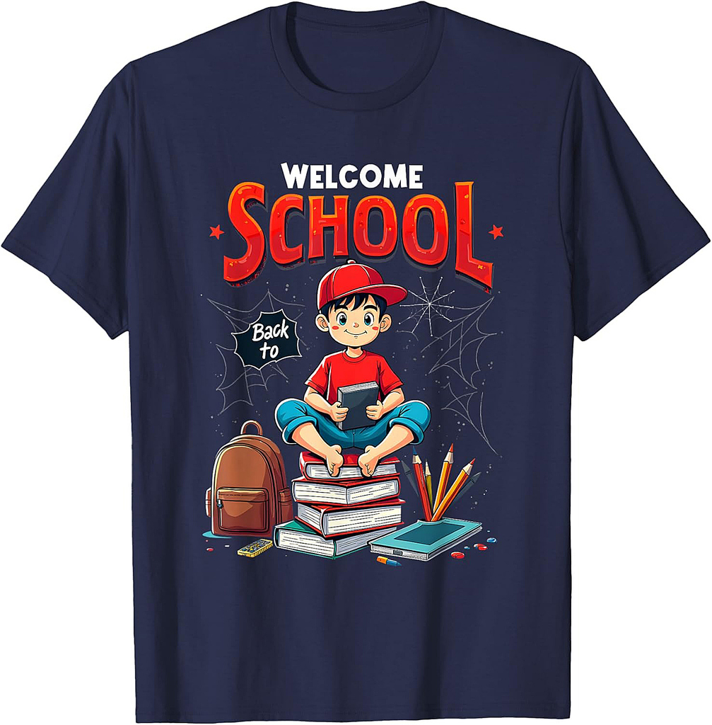 Welcome Back To School Teacher Students Funny T-Shirt