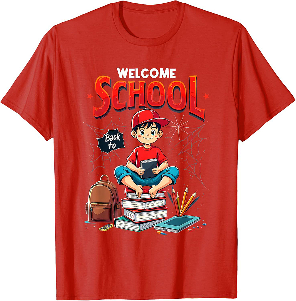 Welcome Back To School Teacher Students Funny T-Shirt