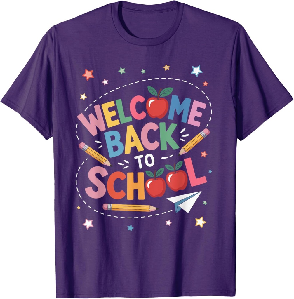 Welcome Back to School Cute First Day Of School Teacher Kids T-Shirt