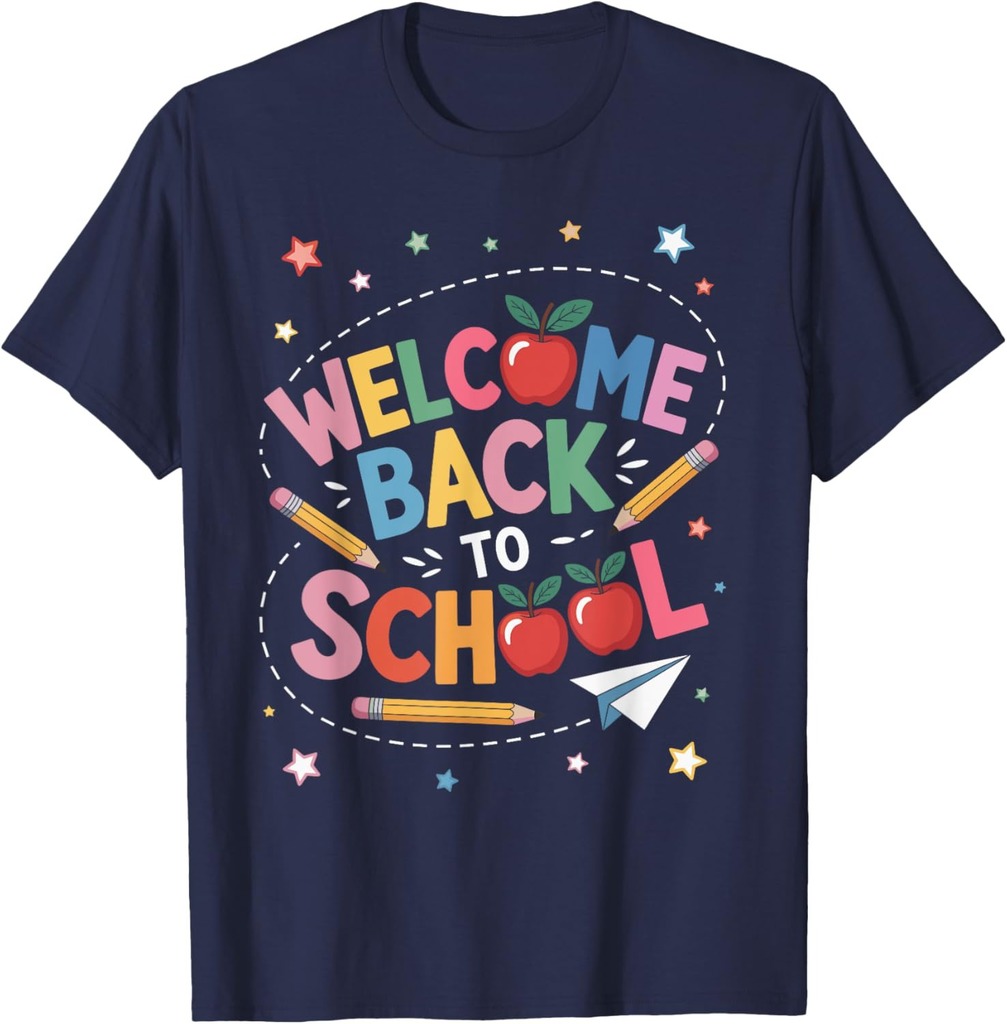 Welcome Back to School Cute First Day Of School Teacher Kids T-Shirt