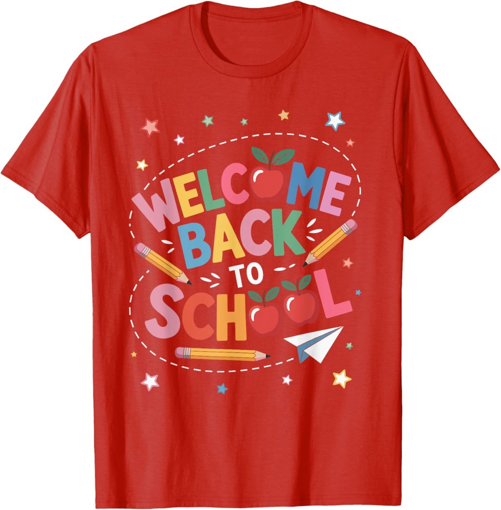 Welcome Back to School Cute First Day Of School Teacher Kids T-Shirt