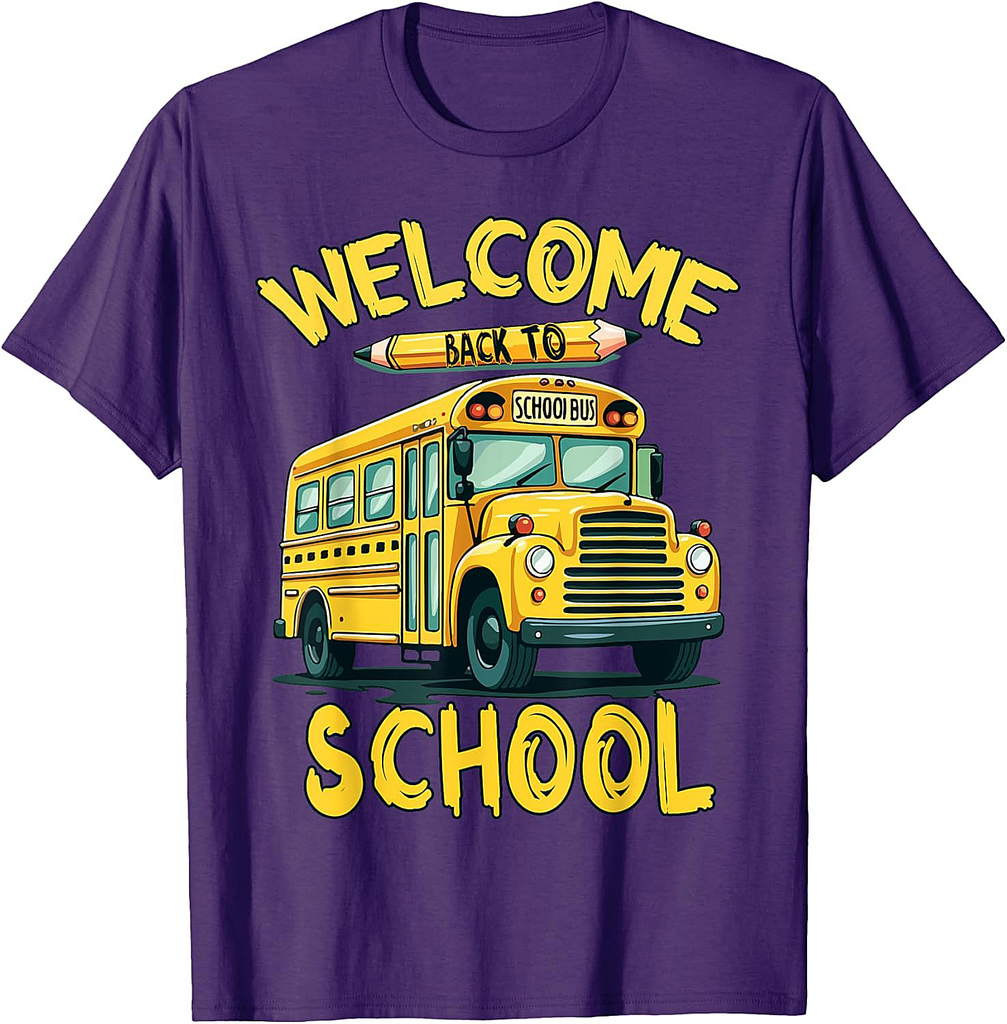 Welcome Back to School First Day of School Students Teachers T-Shirt