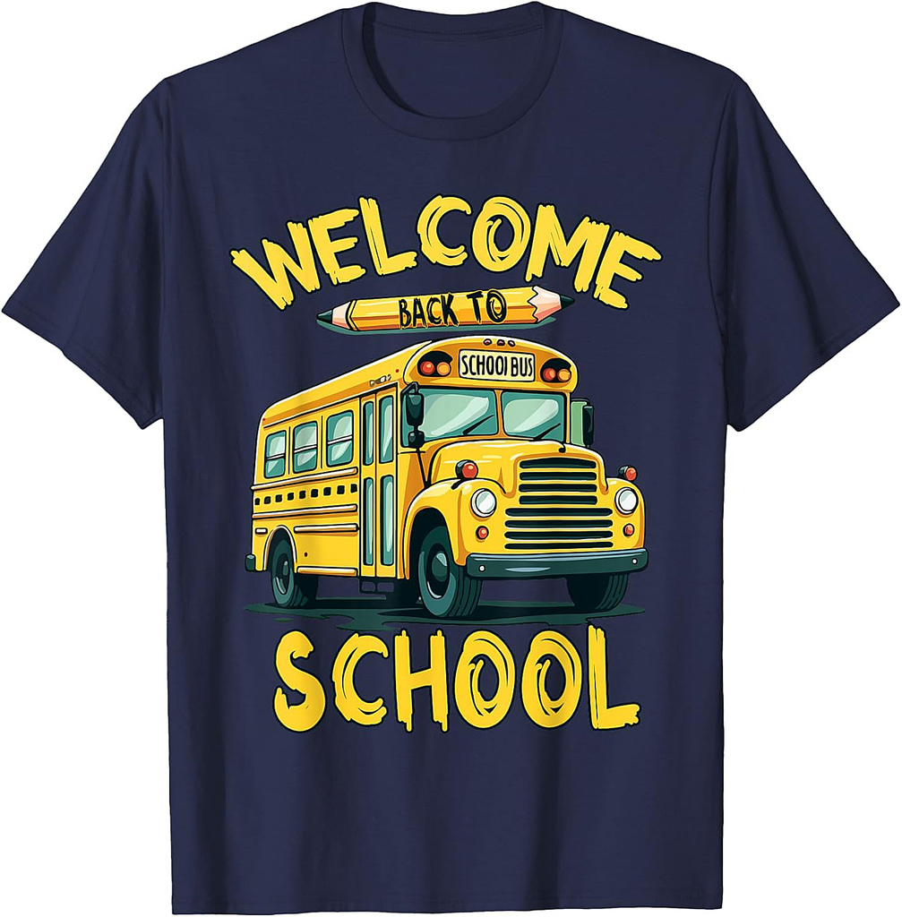 Welcome Back to School First Day of School Students Teachers T-Shirt