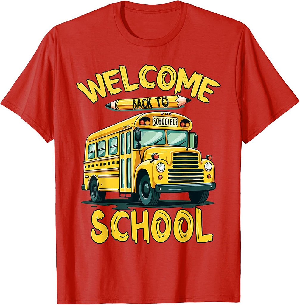 Welcome Back to School First Day of School Students Teachers T-Shirt