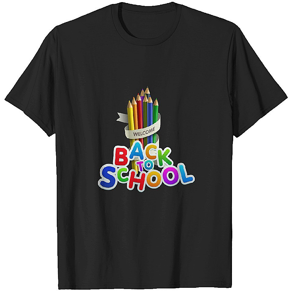 Welcome Back to school Childrens Back To School T-Shirts Heavyweight T-shirt Men