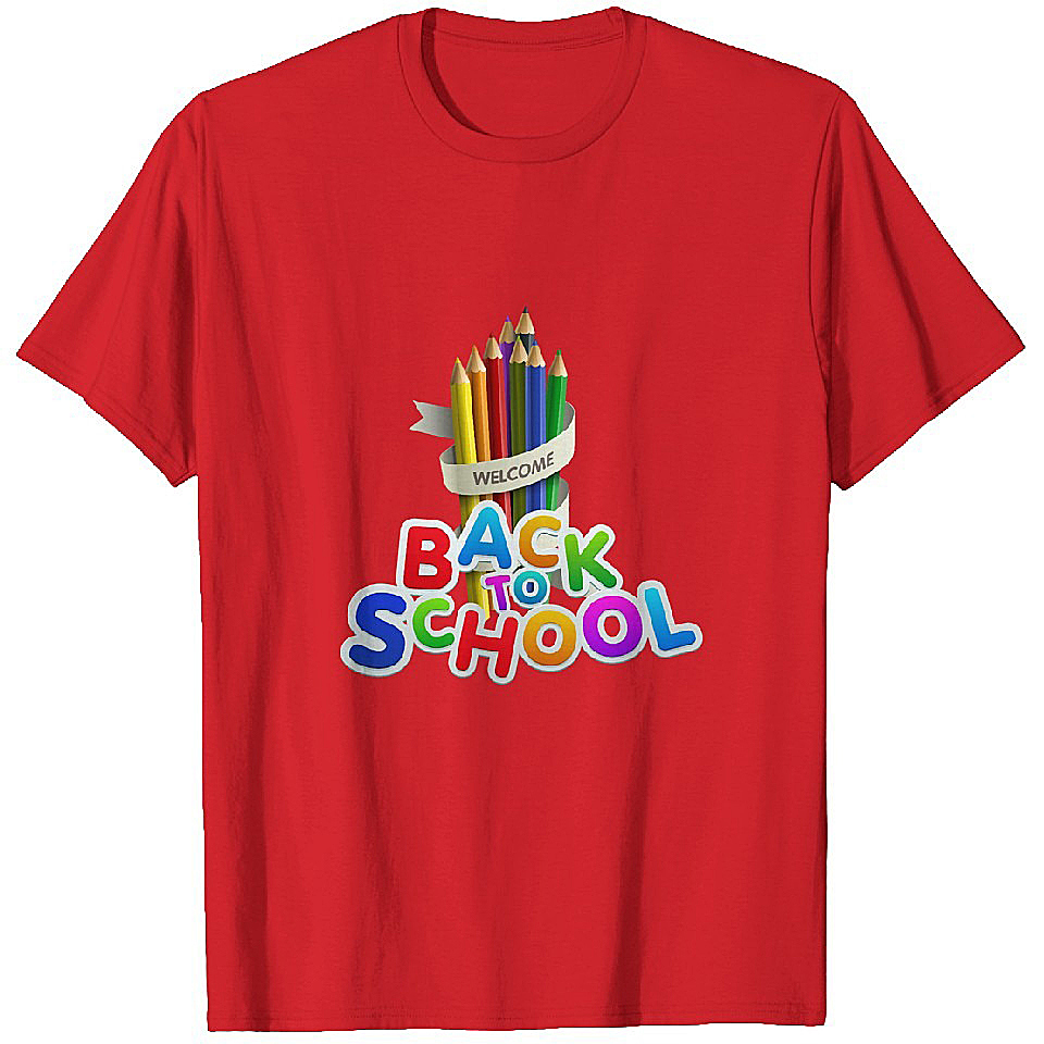 Welcome Back to school Childrens Back To School T-Shirts Heavyweight T-shirt Men