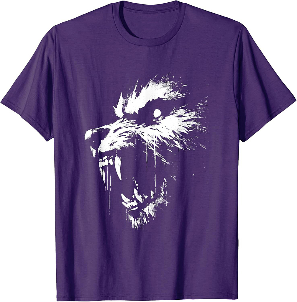 Werewolf - Vintage Spooky Werewolf Halloween Lover T-Shirt