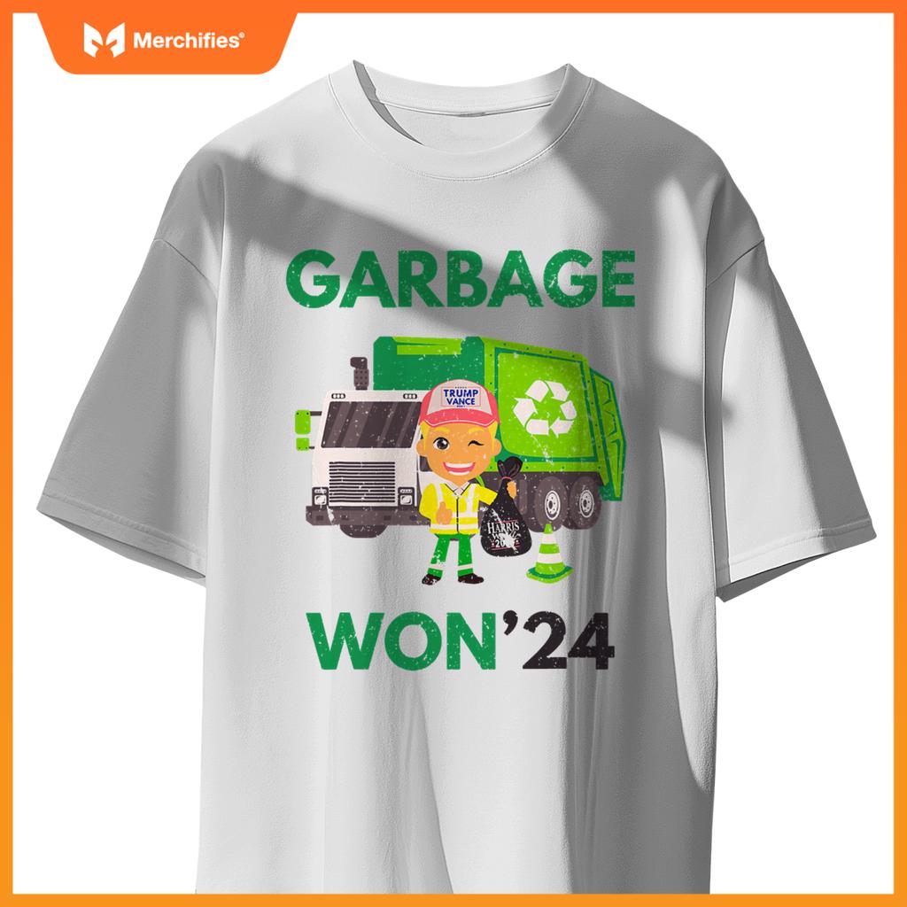 Garbage Man Won 2024 Trash Truck T-Shirt