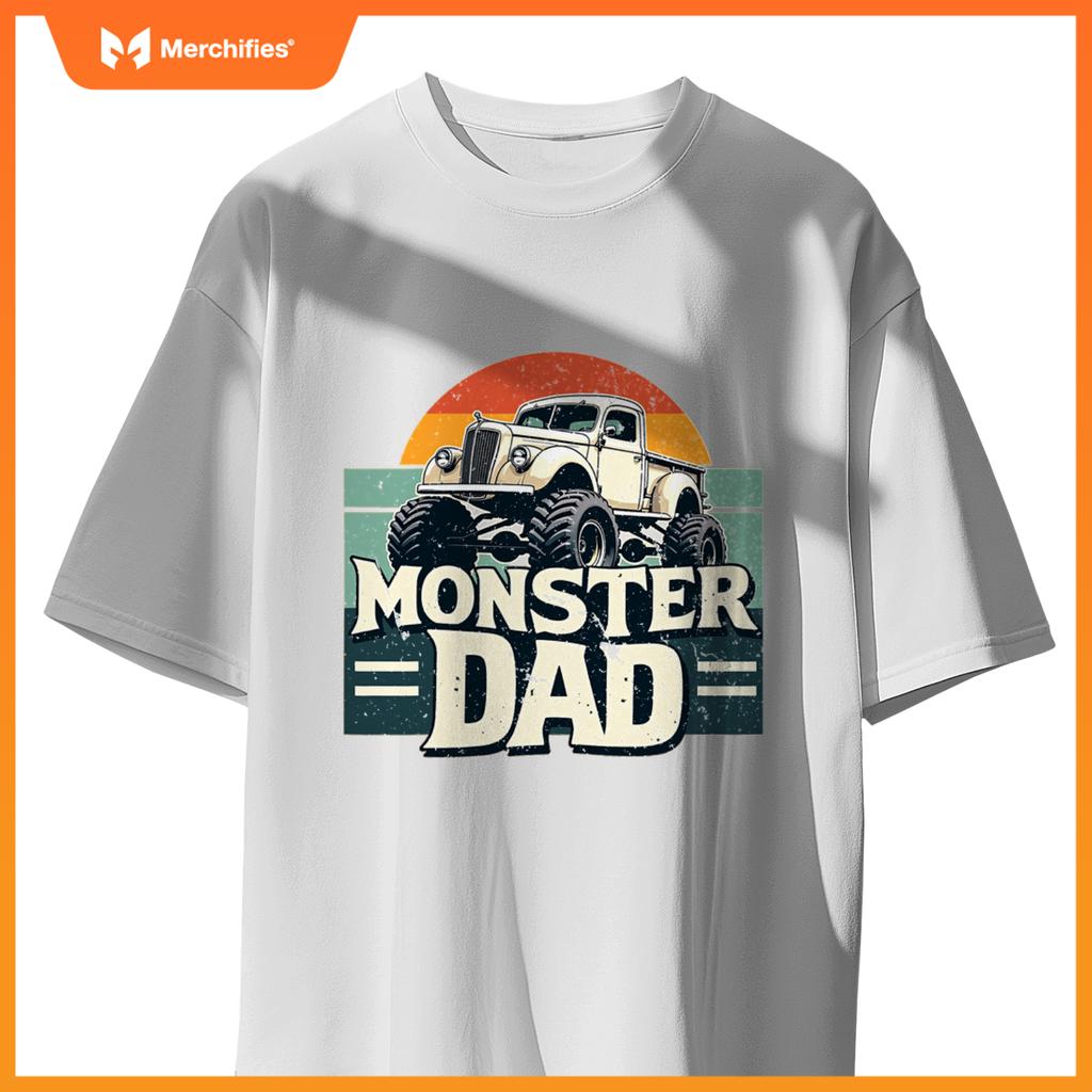 Monster Dad  Off-Road Truck Design T-Shirt