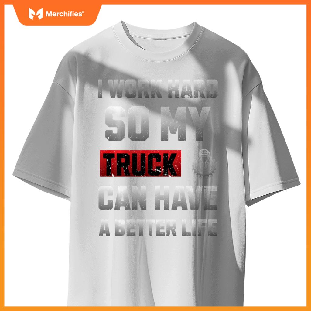 Funny Truck Owner Present Pickup Truck Driver Enthusiast T-Shirt