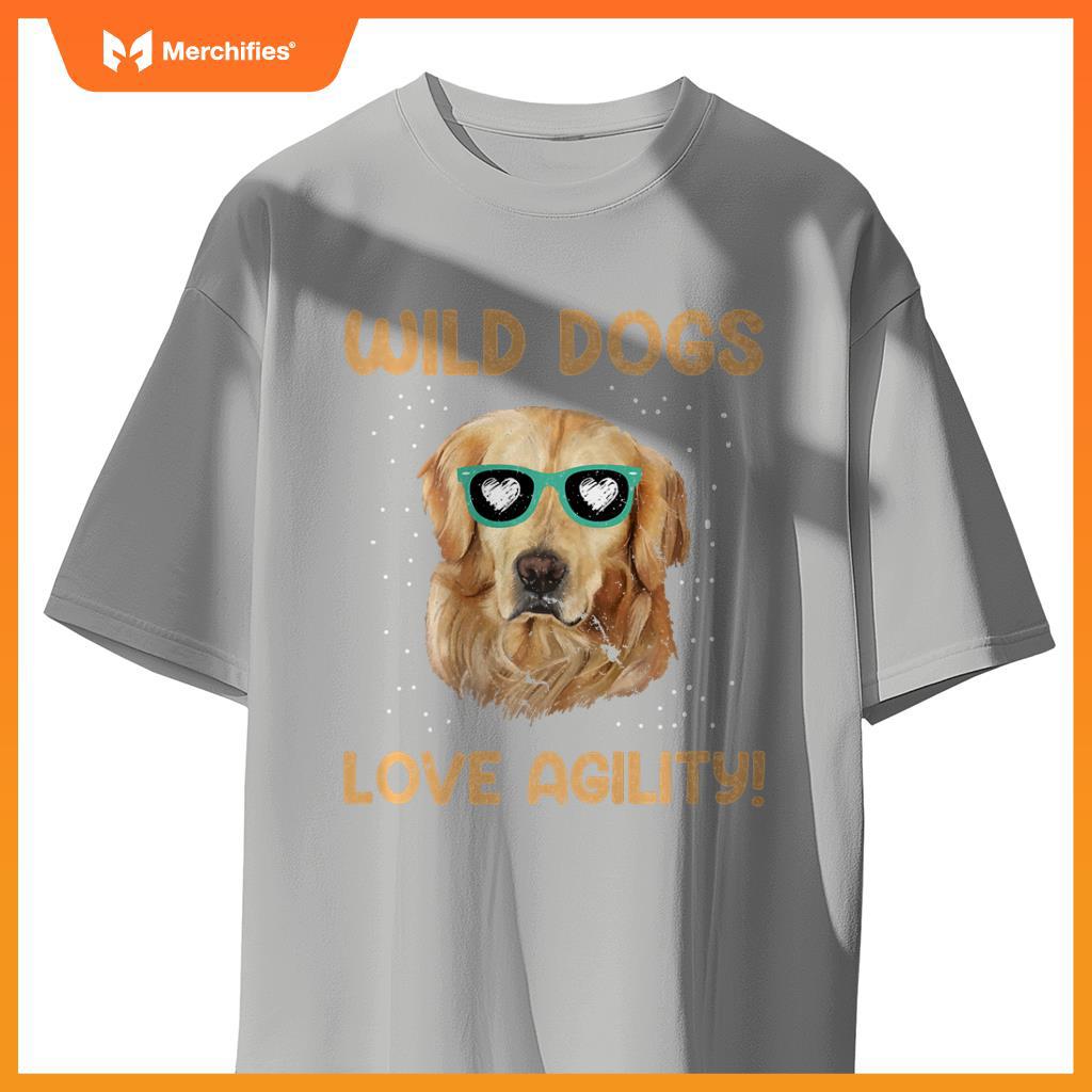 Wild Dogs Love Agility Premium T-Shirt