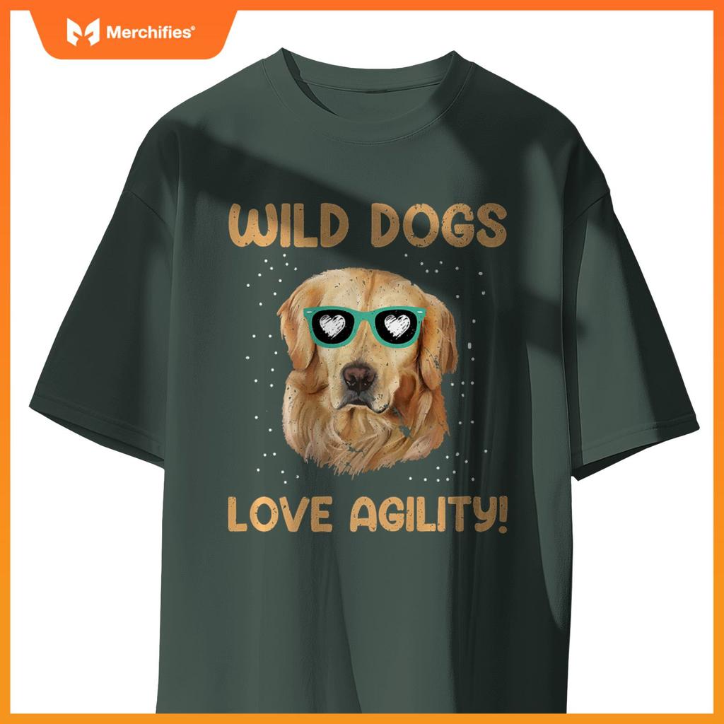 Wild Dogs Love Agility Premium T-Shirt