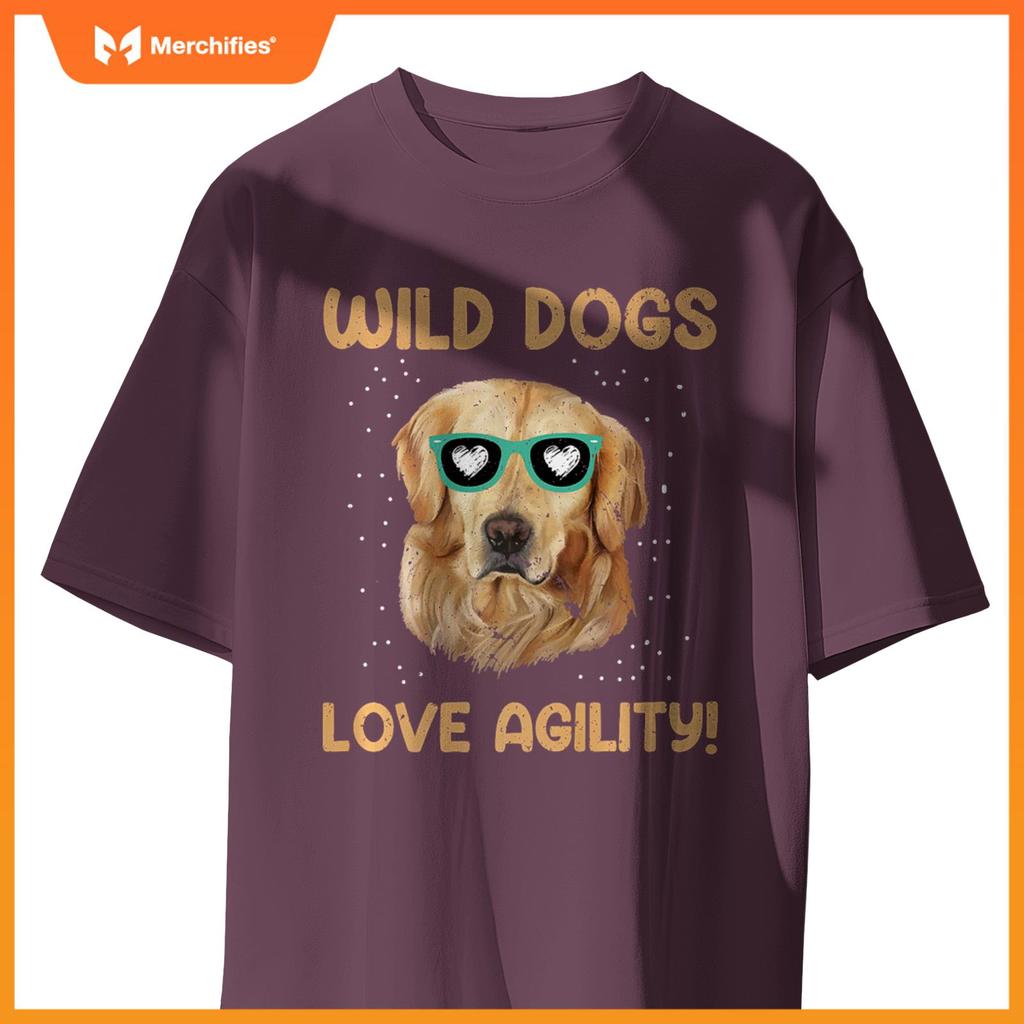 Wild Dogs Love Agility Premium T-Shirt