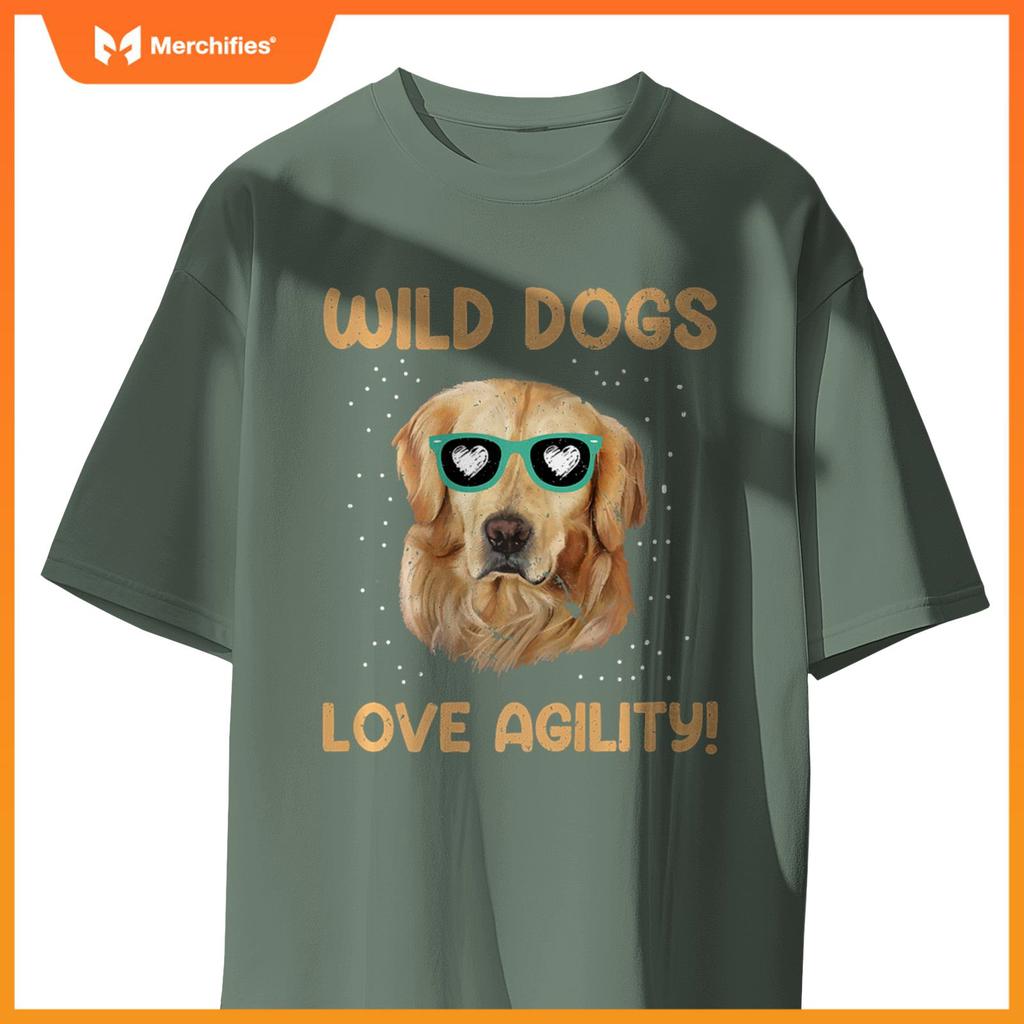 Wild Dogs Love Agility Premium T-Shirt
