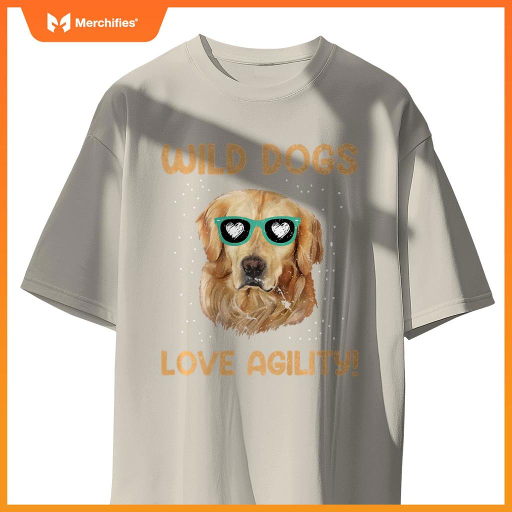 Wild Dogs Love Agility Premium T-Shirt