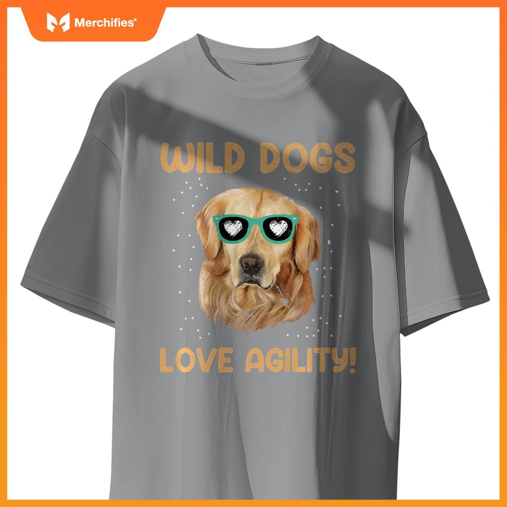 Wild Dogs Love Agility Premium T-Shirt