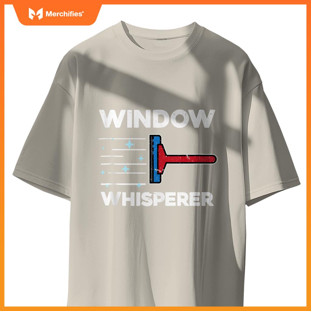 Window Whisperer Car Washer Car Detailer Cleaning Graphic T-Shirt