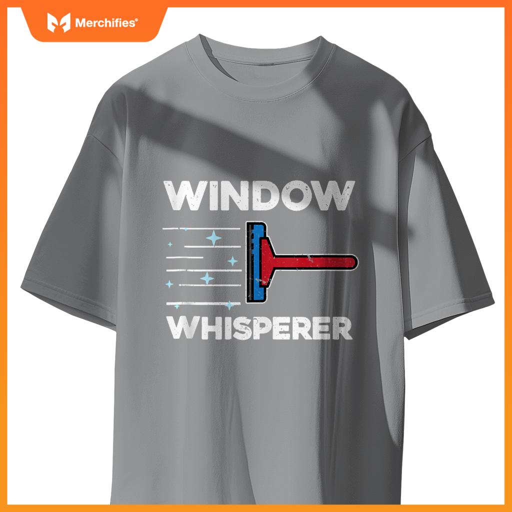Window Whisperer Car Washer Car Detailer Cleaning Graphic T-Shirt