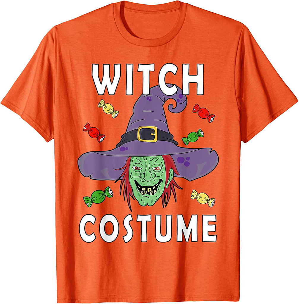 Witch Costume Witch Halloween Costume Funny T-Shirt